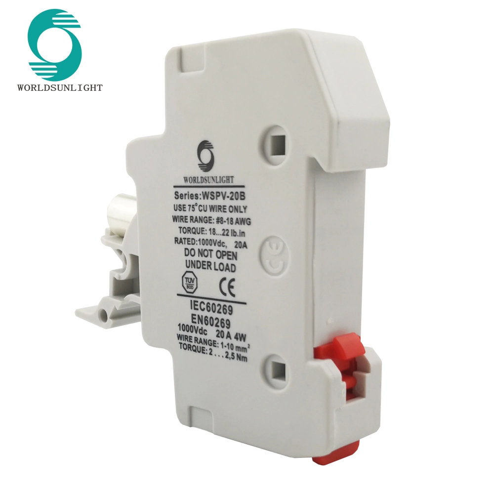 High Quality DC Solar Photovoltaic PV Fuse and Fuse Holder