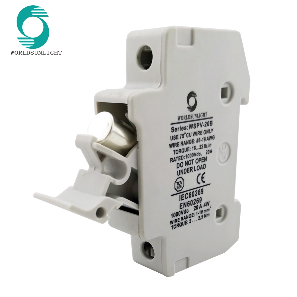High Quality DC Solar Photovoltaic PV Fuse and Fuse Holder