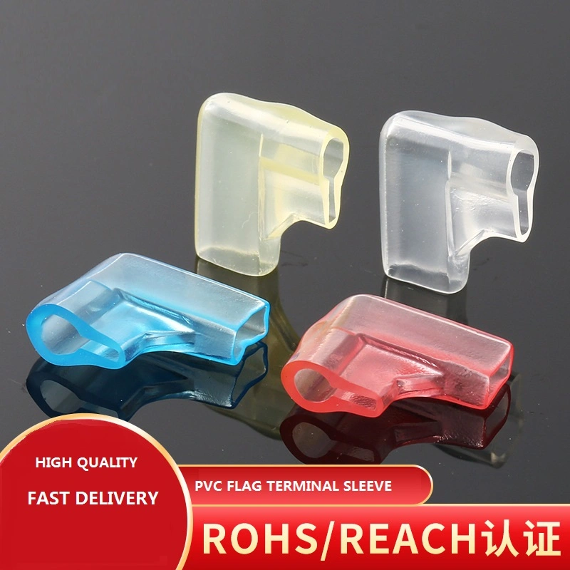 PVC Fuse Cover 6.3mm Female Connector Insulator Cover Sleeve for Spade Terminal