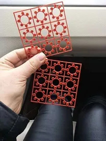 Fireworks Toy Pistol Ring Cap of Plastic Sheets