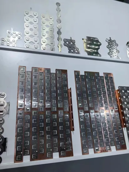 Copper Busbar 2*2 for 2p2s, Nickle Plated Copper Busbar