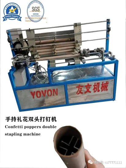 Yovon Paper Tubes Auto Stapler Machine