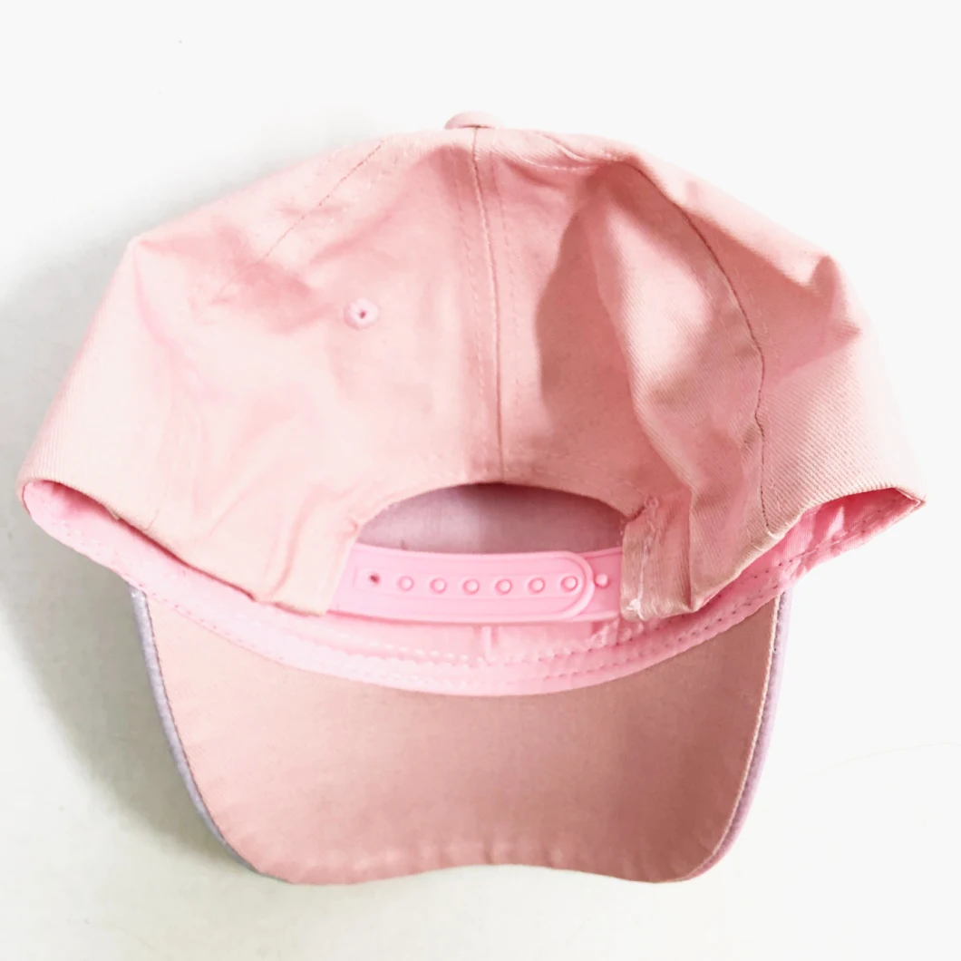 New Splicing Cap Star Rainbow Sport Cap Pink Hat Peaked Cap in Stock