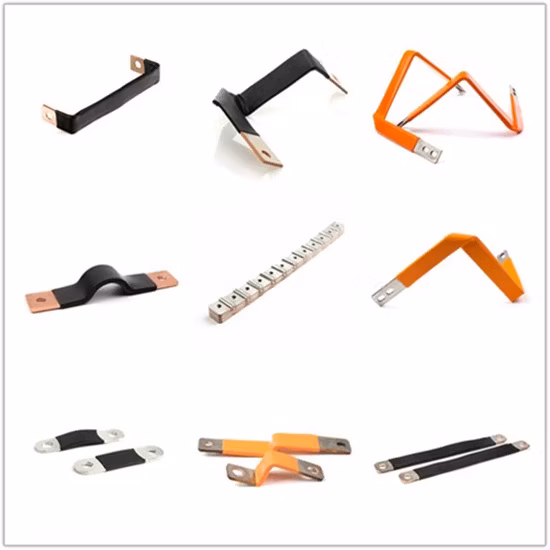 Nickel Plated Epoxy Powder Coating EV Car Copper Busbars